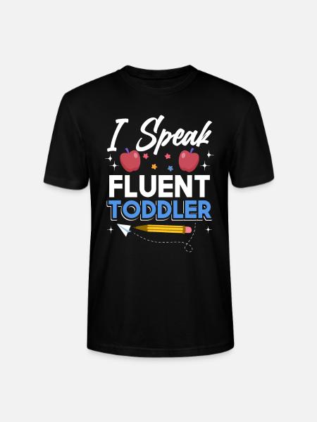 Kindergärtnerin Fließend Kleinkind - Stanley/Stella Unisex Bio-T-Shirt CRAFTER - Schwarz
