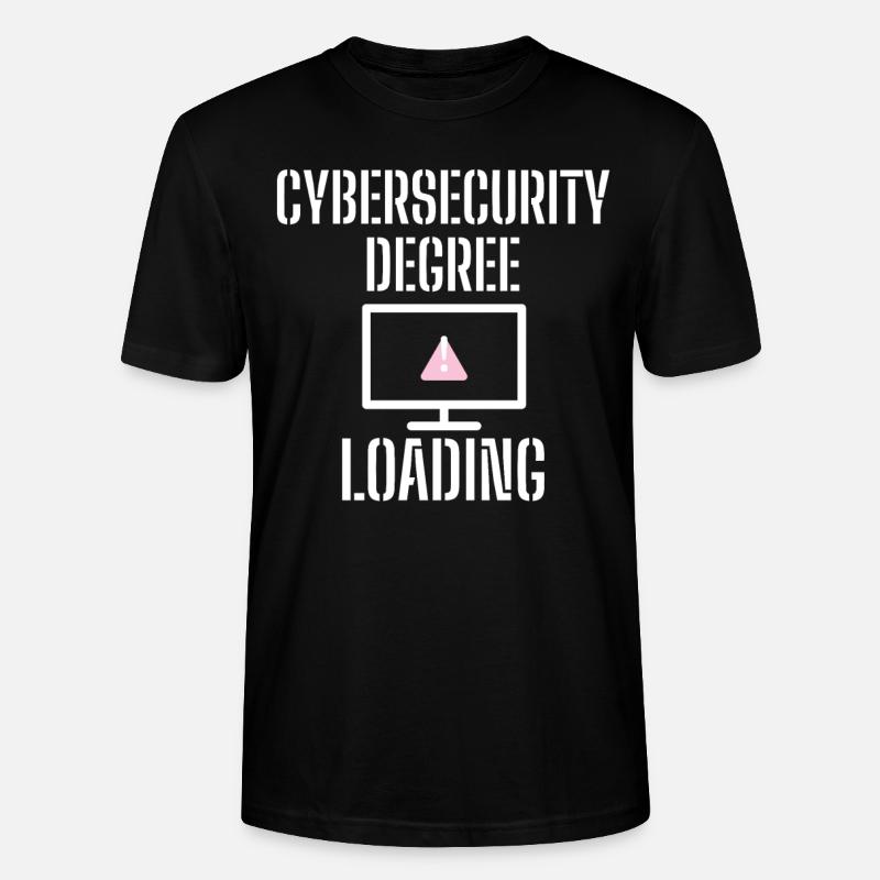 Cybersecurity - IT-Sicherheit Informatiker - Stanley/Stella Unisex Bio-T-Shirt CRAFTER - Schwarz