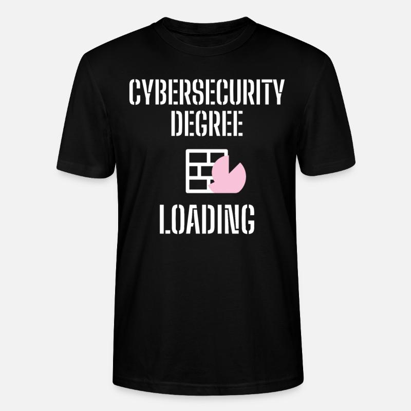 Cybersecurity - IT-Sicherheit Informatiker - Stanley/Stella Unisex Bio-T-Shirt CRAFTER - Schwarz