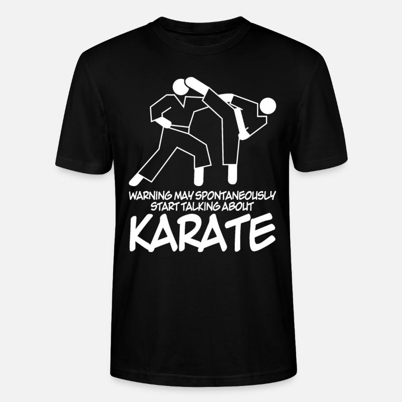 Karate Witz Karateka - Stanley/Stella Unisex Bio-T-Shirt CRAFTER - Schwarz