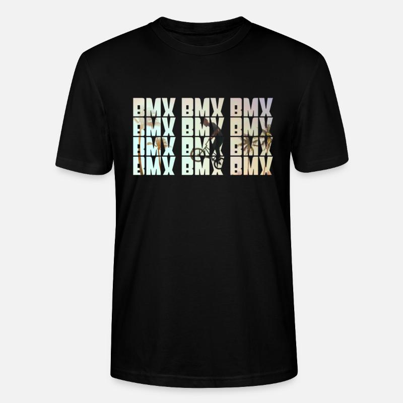 Le BMX - T-shirt bio CRAFTER Stanley Stella Unisexe - noir