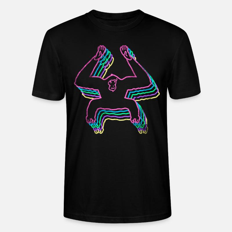 Gibbon - T-shirt bio CRAFTER Stanley Stella Unisexe - noir
