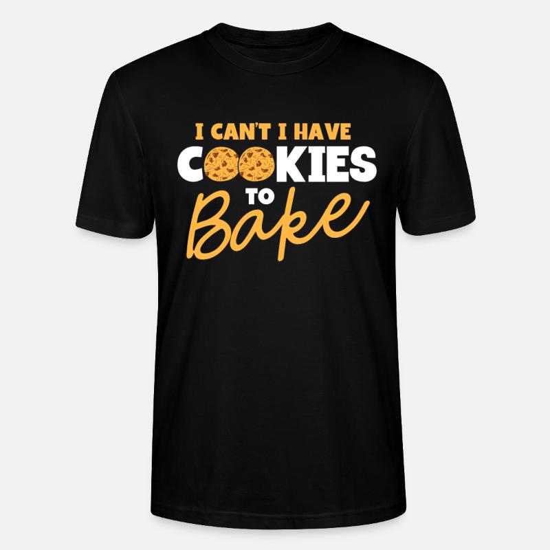 Bäckerei Backen Bäckerin Bäcker - Stanley/Stella Unisex Bio-T-Shirt CRAFTER - Schwarz
