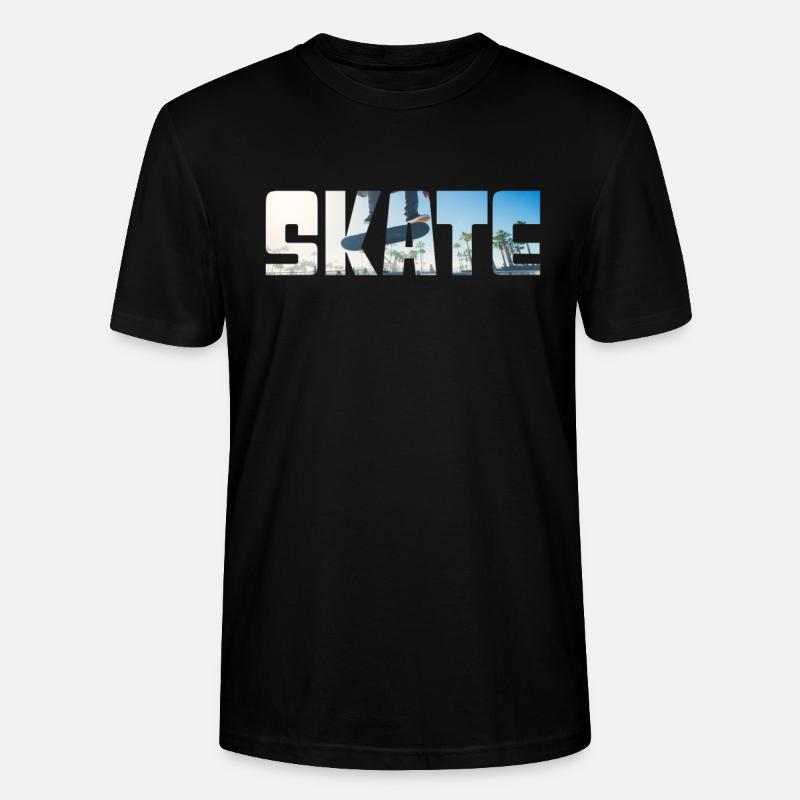 Skateboarding - Stanley/Stella Unisex Bio-T-Shirt CRAFTER - Schwarz