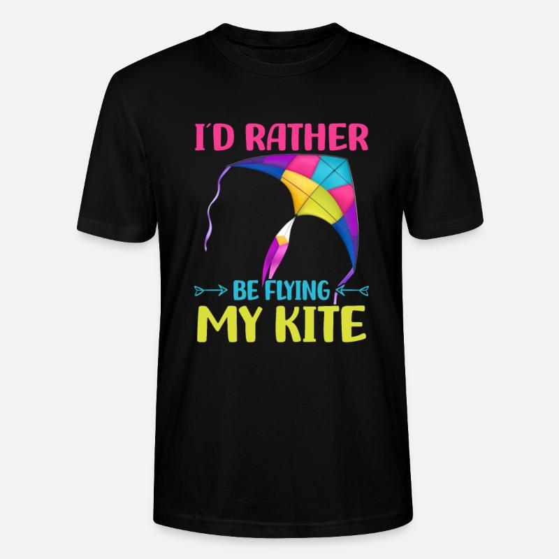 Drachensteigen - Stanley/Stella Unisex Bio-T-Shirt CRAFTER - Schwarz