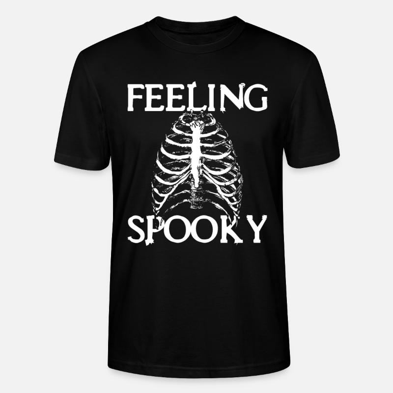 Halloween - Feeling Spooky - Stanley/Stella Unisex Bio-T-Shirt CRAFTER - Schwarz