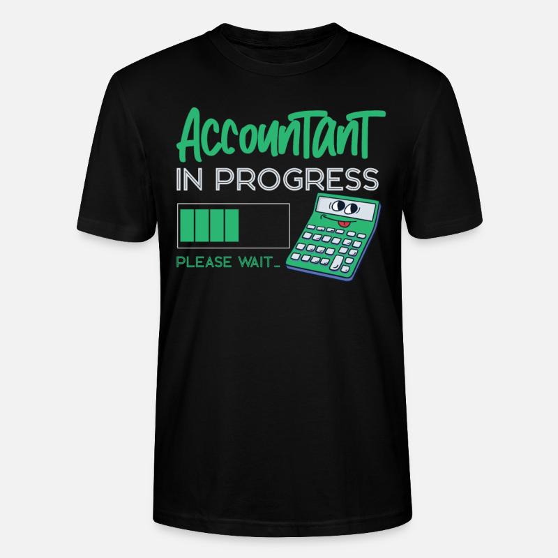 Comptable Comptable Comptable - T-shirt bio CRAFTER Stanley Stella Unisexe - noir