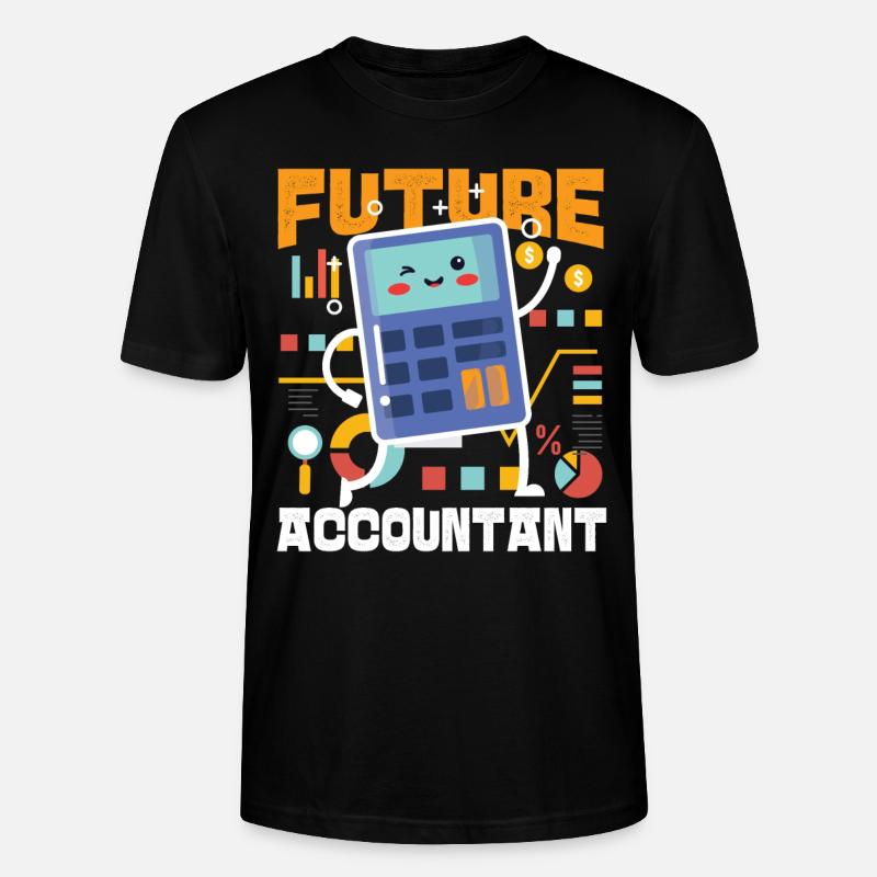 Comptable Comptable Comptable - T-shirt bio CRAFTER Stanley Stella Unisexe - noir