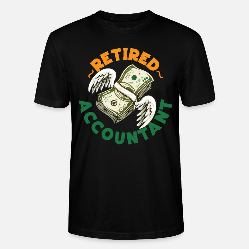 Comptable Comptable Comptable - T-shirt bio CRAFTER Stanley Stella Unisexe - noir