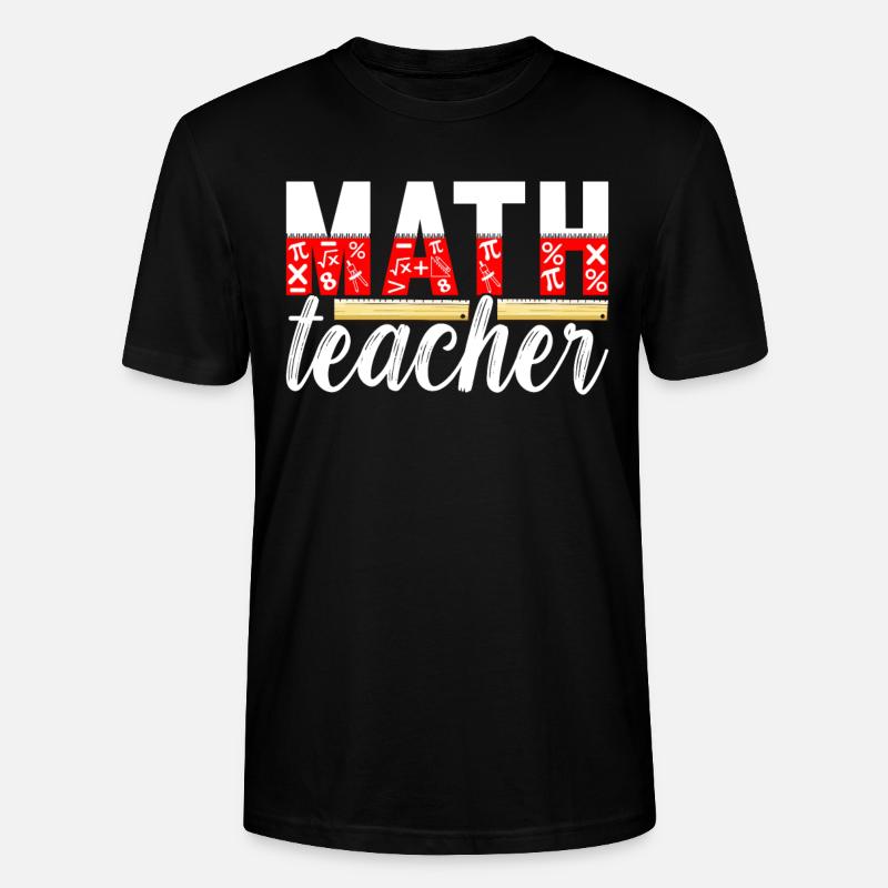 Mathe Mathelehrer - Stanley/Stella Unisex Bio-T-Shirt CRAFTER - Schwarz
