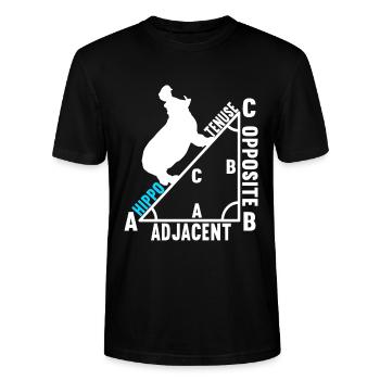 Mathe Mathelehrer - Stanley/Stella Unisex Bio-T-Shirt CRAFTER - Schwarz - Vorne - Alina (178cm) & Michal (187cm)
