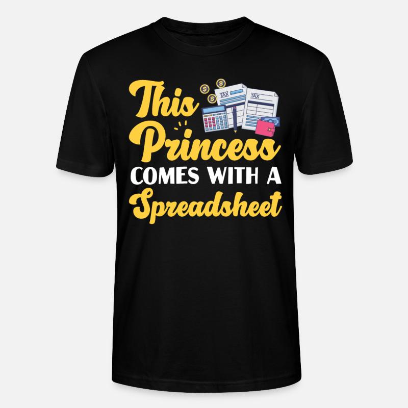 Comptable Comptable Comptable - T-shirt bio CRAFTER Stanley Stella Unisexe - noir