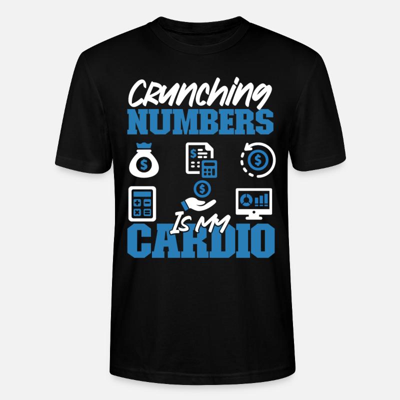 Comptable Comptable Comptable - T-shirt bio CRAFTER Stanley Stella Unisexe - noir