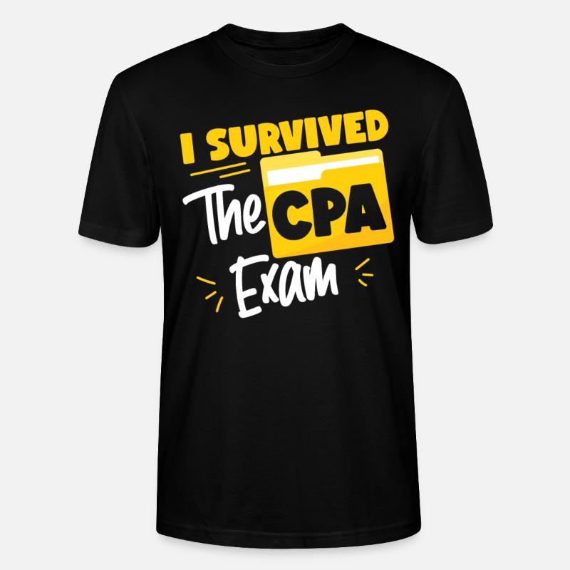 Comptable Comptable Comptable - T-shirt bio CRAFTER Stanley Stella Unisexe - noir