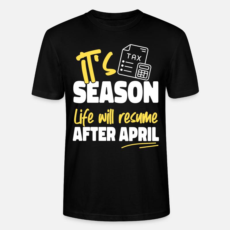 Comptable Comptable Comptable - T-shirt bio CRAFTER Stanley Stella Unisexe - noir