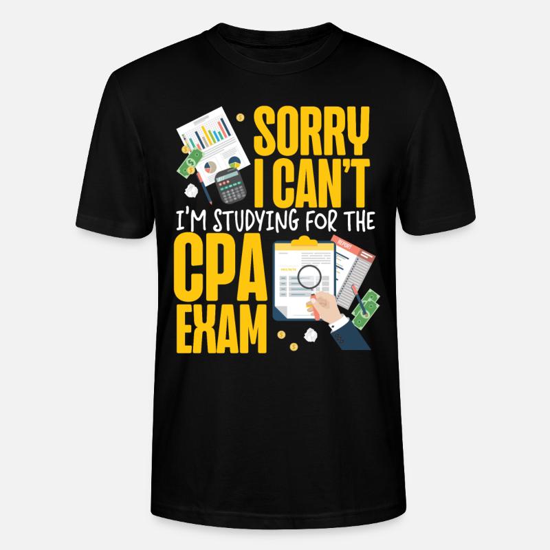 Comptable Comptable Comptable - T-shirt bio CRAFTER Stanley Stella Unisexe - noir