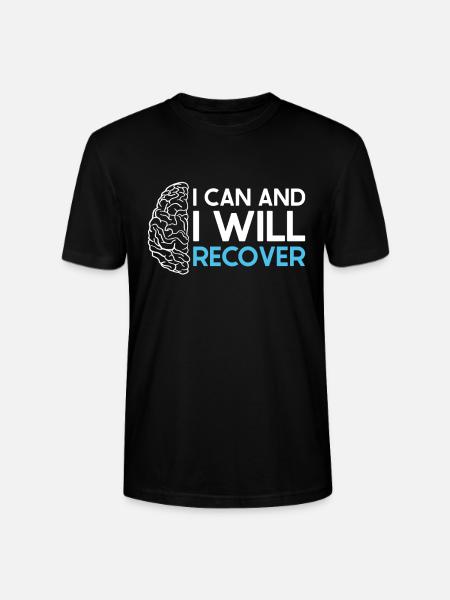 Stroke Survivor Stroke Awareness - Stanley/Stella CRAFTER Unisex Organic T-Shirt - black