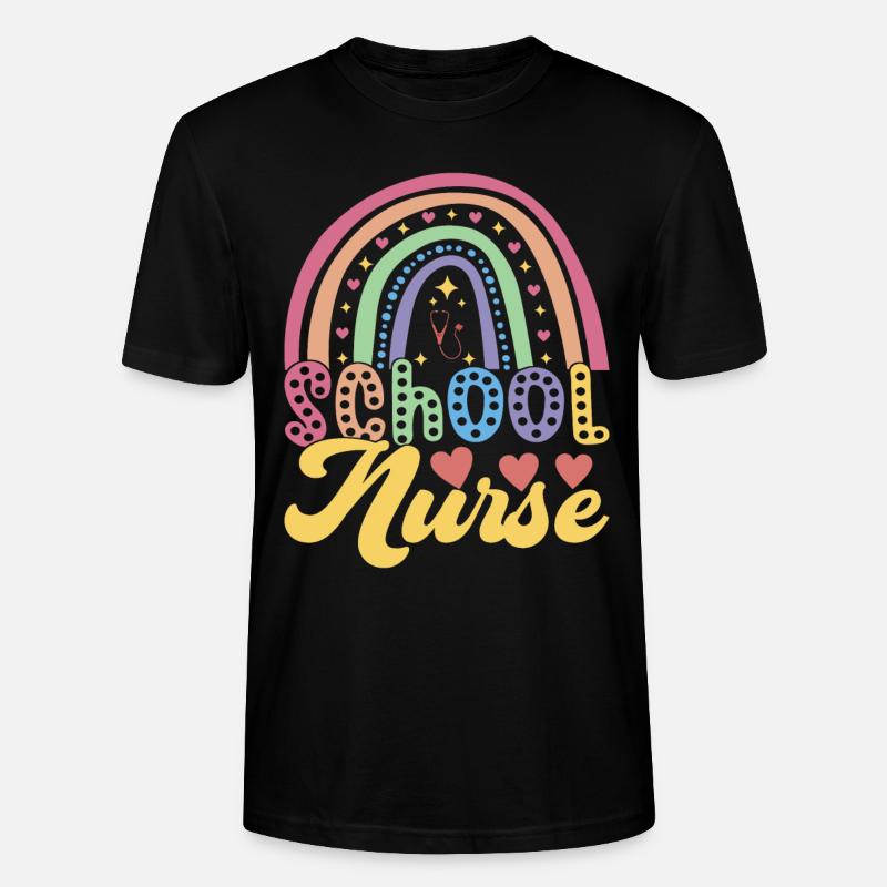 Krankenschwester Pflegekraft - Stanley/Stella Unisex Bio-T-Shirt CRAFTER - Schwarz