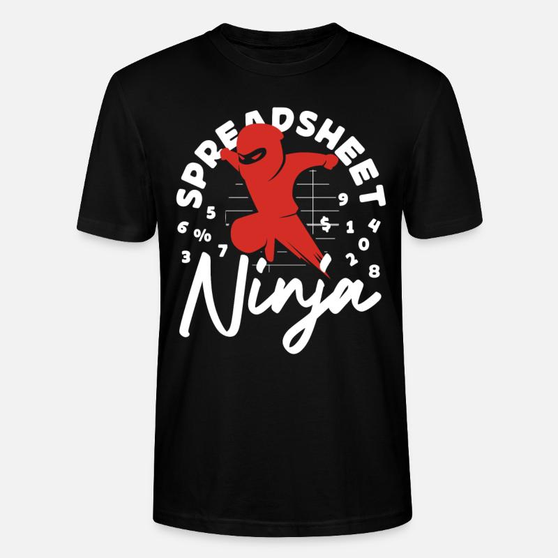 Comptable Comptable Comptable - T-shirt bio CRAFTER Stanley Stella Unisexe - noir