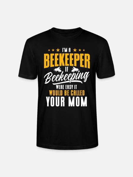Beekeeping Beekeepers Bees Honey Beekeepers - Stanley/Stella CRAFTER Unisex Organic T-Shirt - black