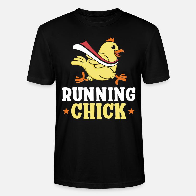 Running Runner Half Marathon - Stanley/Stella Unisex Bio-T-Shirt CRAFTER - Schwarz