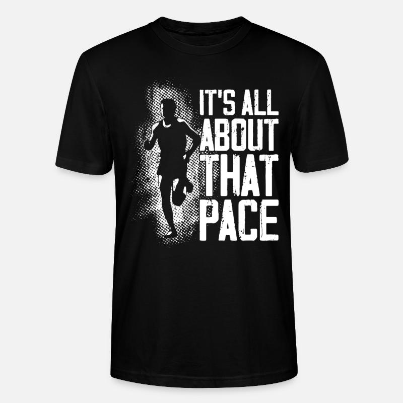 Running Runner Semi-Marathon - T-shirt bio CRAFTER Stanley Stella Unisexe - noir