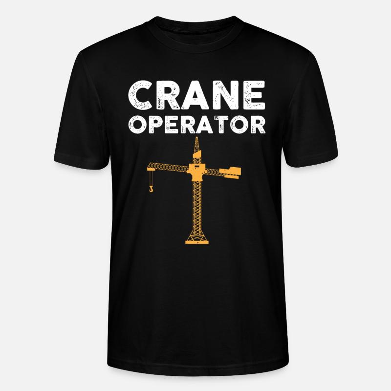 Grutier - T-shirt bio CRAFTER Stanley Stella Unisexe - noir