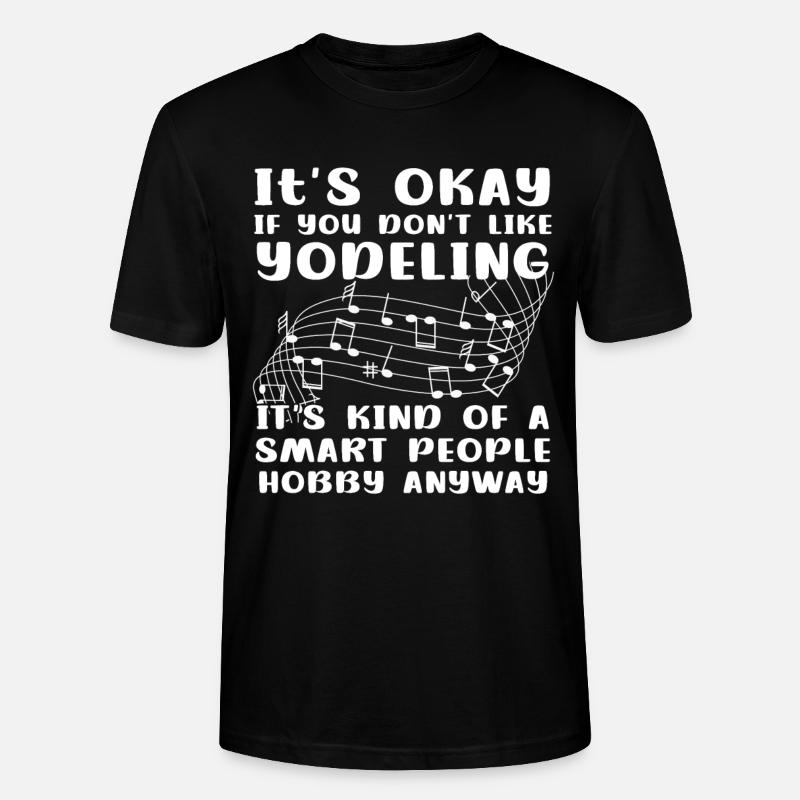 Jodeln - Stanley/Stella Unisex Bio-T-Shirt CRAFTER - Schwarz