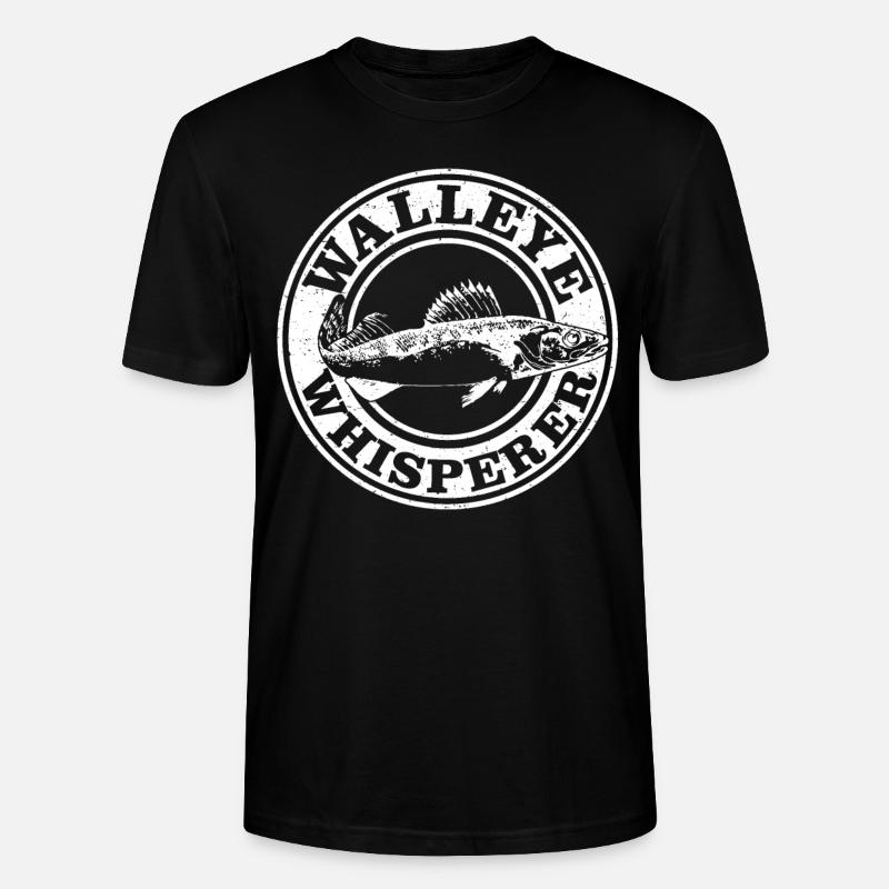 Zanderflüsterer - Stanley/Stella Unisex Bio-T-Shirt CRAFTER - Schwarz