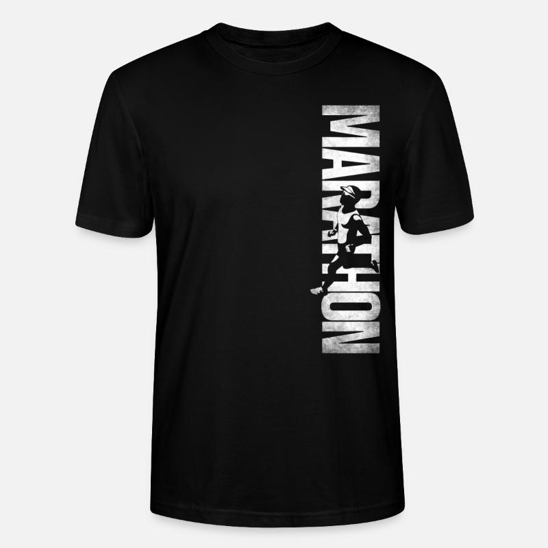 Running Runner Half Marathon - Stanley/Stella Unisex Bio-T-Shirt CRAFTER - Schwarz