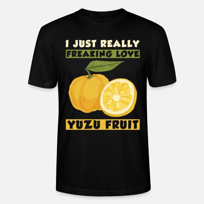 Yuzu Fruit Dicton - T-shirt bio CRAFTER Stanley Stella Unisexe - noir