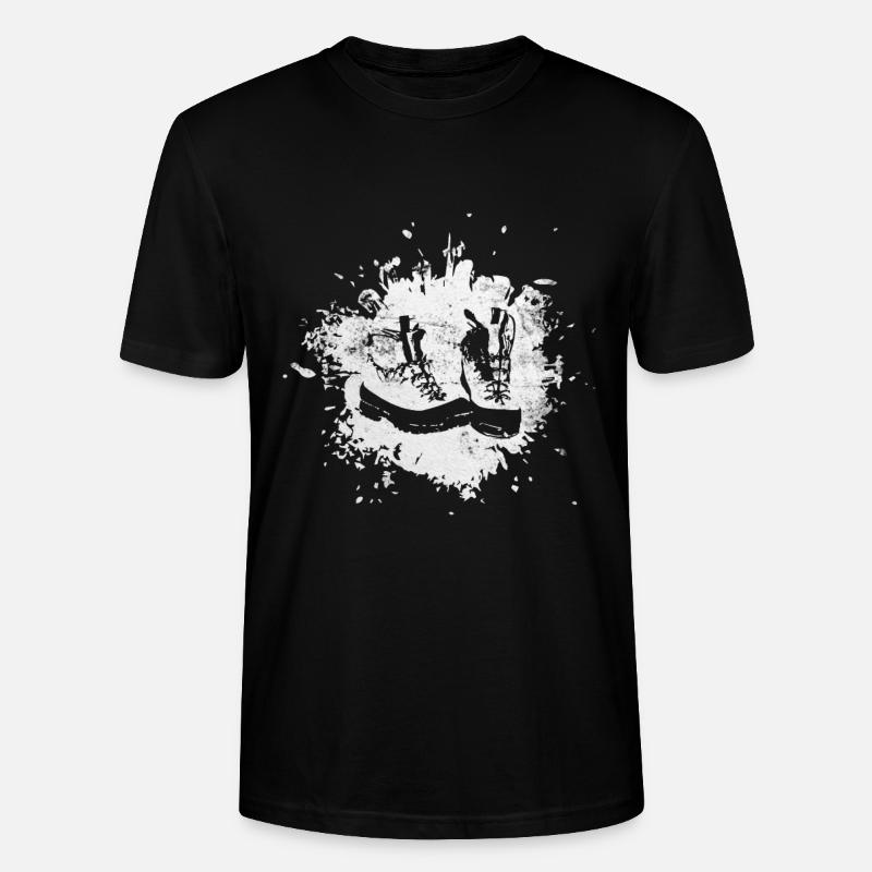 Spritzer - Wanderschuhe - (2) - Stanley/Stella Unisex Bio-T-Shirt CRAFTER - Schwarz