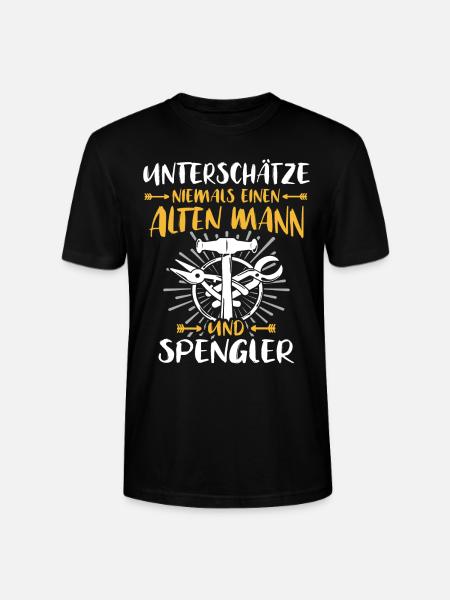 Spengler Spengeln Bauspengler - Stanley/Stella Unisex Bio-T-Shirt CRAFTER - Schwarz