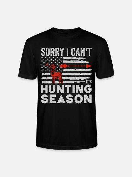 HIrschgeweih Hirschjagd Jagd Jagdsaison - Stanley/Stella Unisex Bio-T-Shirt CRAFTER - Schwarz