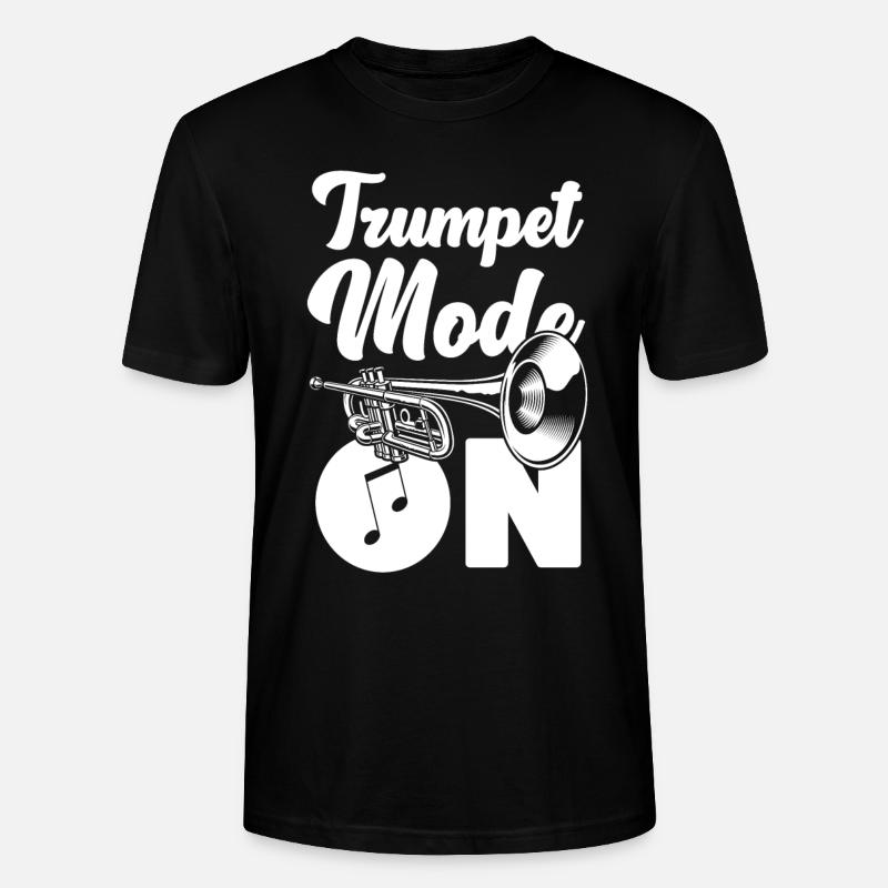 Mode trompettiste Trompette activé - T-shirt bio CRAFTER Stanley Stella Unisexe - noir