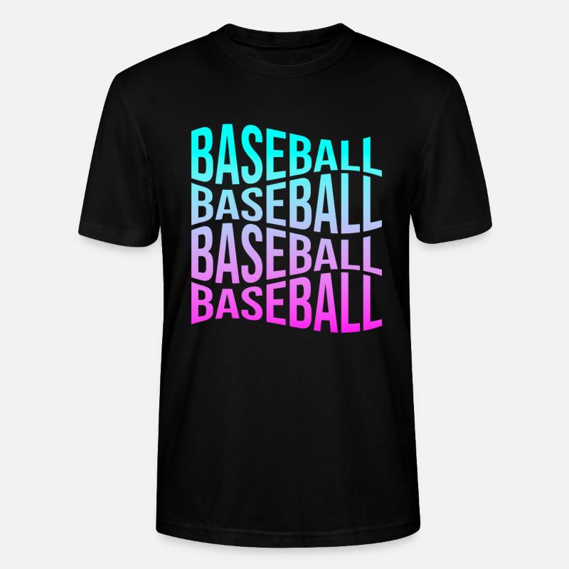 Baseball - Stanley/Stella Unisex Bio-T-Shirt CRAFTER - Schwarz
