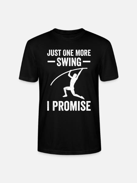 Fun Pole Vault Pole Vault - Stanley/Stella CRAFTER Unisex Organic T-Shirt - black