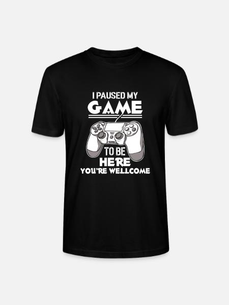 Gaming Shirts - Stanley/Stella CRAFTER Unisex Organic T-Shirt - black