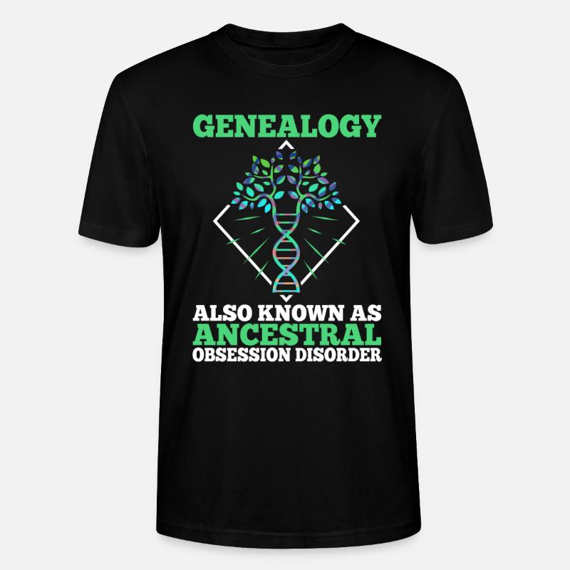 Ancestral obsession disorder - Stanley/Stella Unisex Bio-T-Shirt CRAFTER - Schwarz