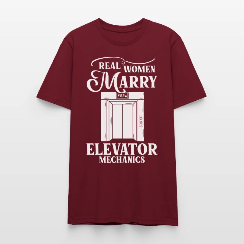 Elevator Elevator System Technician Woman Elevator Elevator Stanley/Stella CRAFTER Unisex Organic T-Shirt