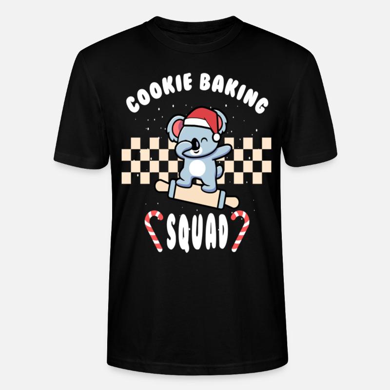 Christmas Cookie Baking Squad - Stanley/Stella Unisex Bio-T-Shirt CRAFTER - Schwarz