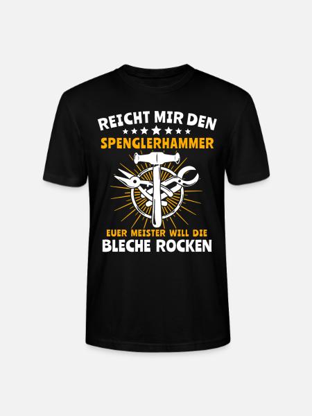 Spengler Beruf Bauspengler - Stanley/Stella Unisex Bio-T-Shirt CRAFTER - Schwarz