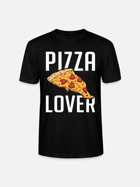 Snack Pizzalove Pizza Lover Gift - Stanley/Stella CRAFTER Unisex Organic T-Shirt - black