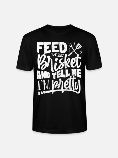 Brisketliebhaber, Briskets, BBQ - Stanley/Stella CRAFTER Unisex Organic T-Shirt - black