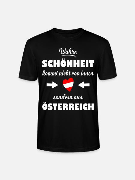 T-shirt Autriche - T-shirt bio CRAFTER Stanley Stella Unisexe - noir