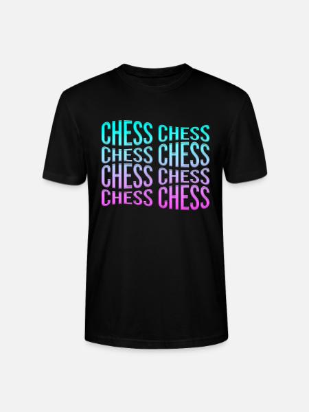 Échecs - T-shirt bio CRAFTER Stanley Stella Unisexe - noir
