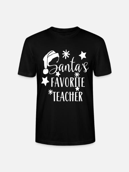 Santa's favorite - Stanley/Stella CRAFTER Unisex Organic T-Shirt - black