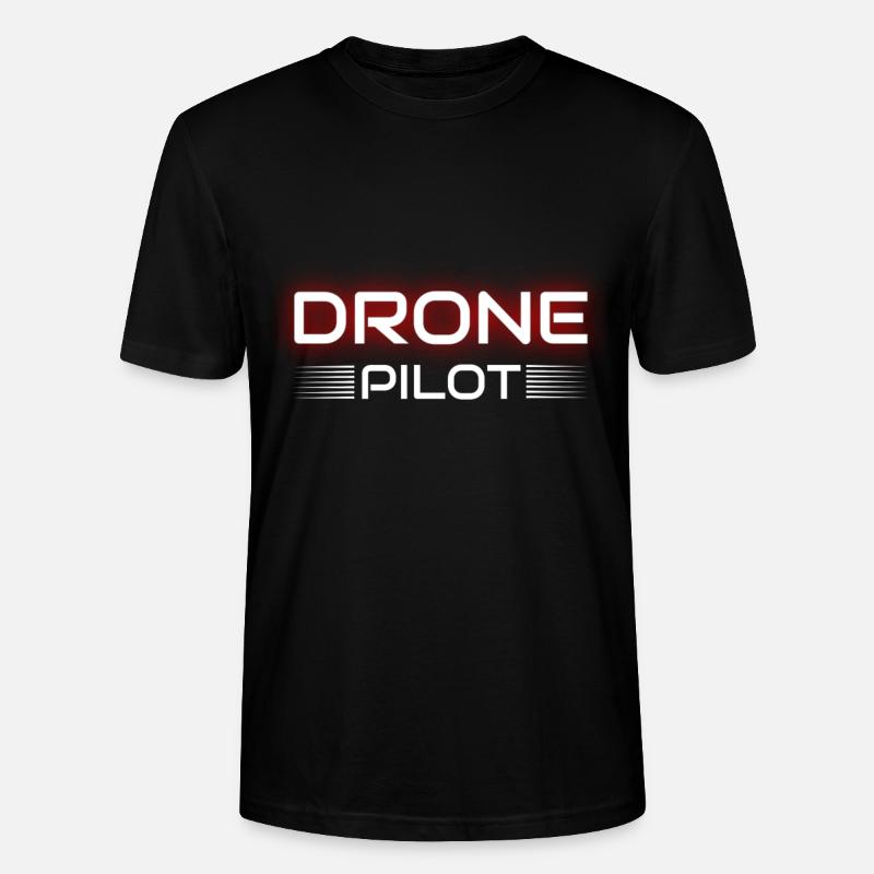 Drohnenpilot - Drohne - Stanley/Stella Unisex Bio-T-Shirt CRAFTER - Schwarz