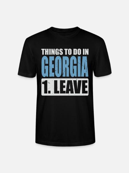 Georgia Meme - Stanley/Stella CRAFTER Unisex Organic T-Shirt - black