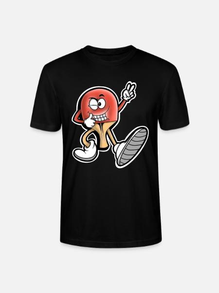 Ping-pong - T-shirt bio CRAFTER Stanley Stella Unisexe - noir